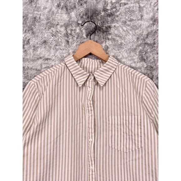 Almina Concept Shirt Dress Small Womens Striped Long Sleeve Knee Length - Picture 2 of 8